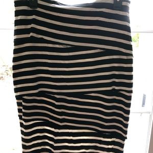 Beautiful black and cream skirt
